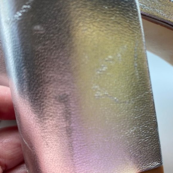 Silver Chinese Laundry Mules - Picture 5 of 5